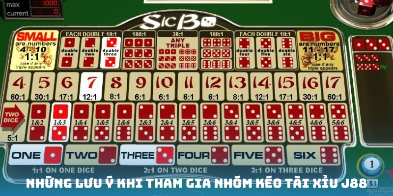 Bỏ túi vài lưu ý join group tài xỉu quan trọng